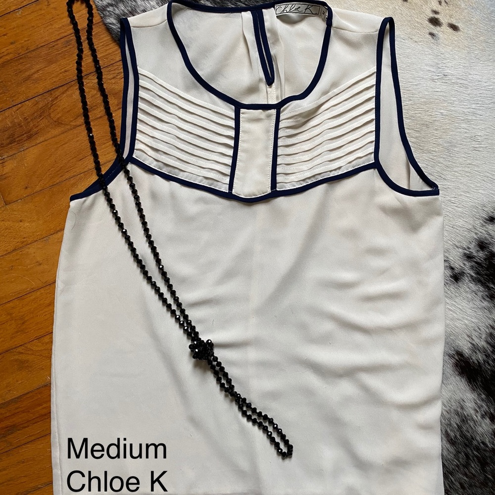 White Tank/Blouse